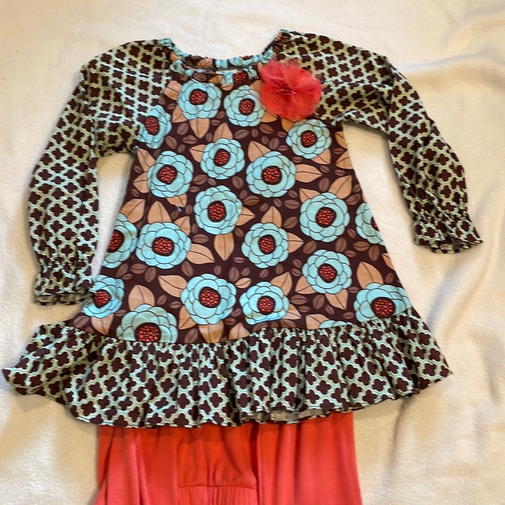 Peaches ‘n Cream Girls 6x outfit, fall colors